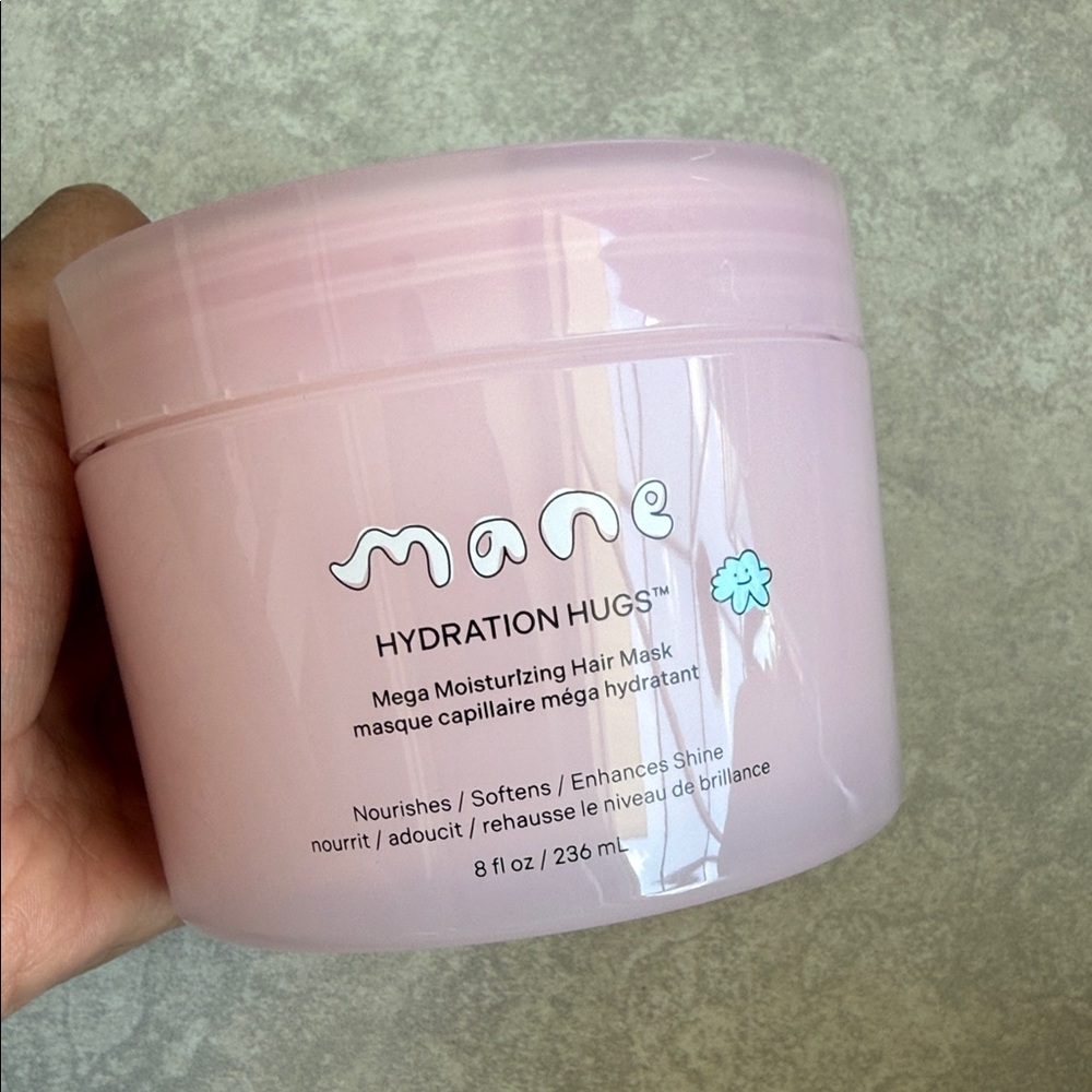 Mane Hydration Hugs Mega Moisturizing Hair Mask — Pink